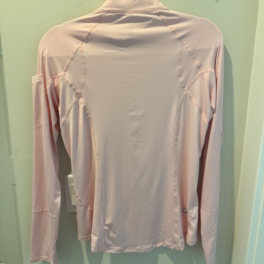 Bloquv Long Sleeve Mockneck Light Pink Shirt Size large - Picture 8 of 15